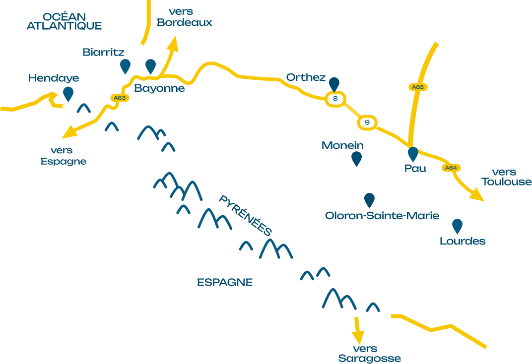 carte du Cœur Béarn